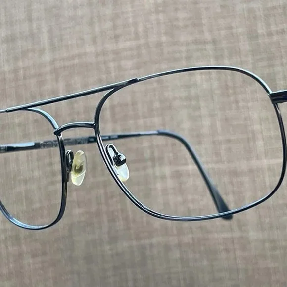 Timberland Men Eyeglasses Frame Gunmetal Tone Metal Glasses 145 P506 - Picture 5 of 12